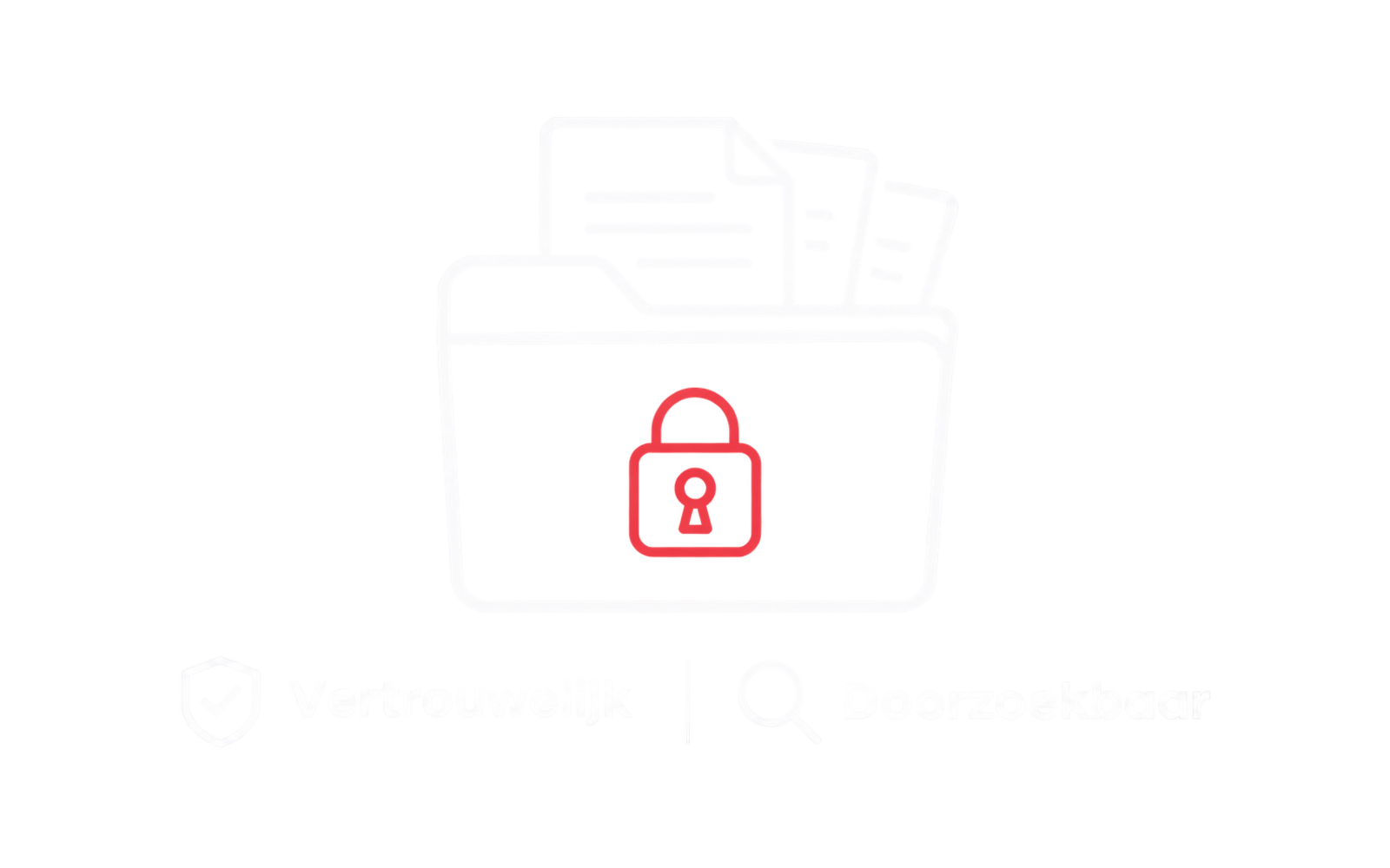 Vertrouwelijk dossier dat doorzoekbaar wordt zonder de vertrouwelijkheid te verliezen
